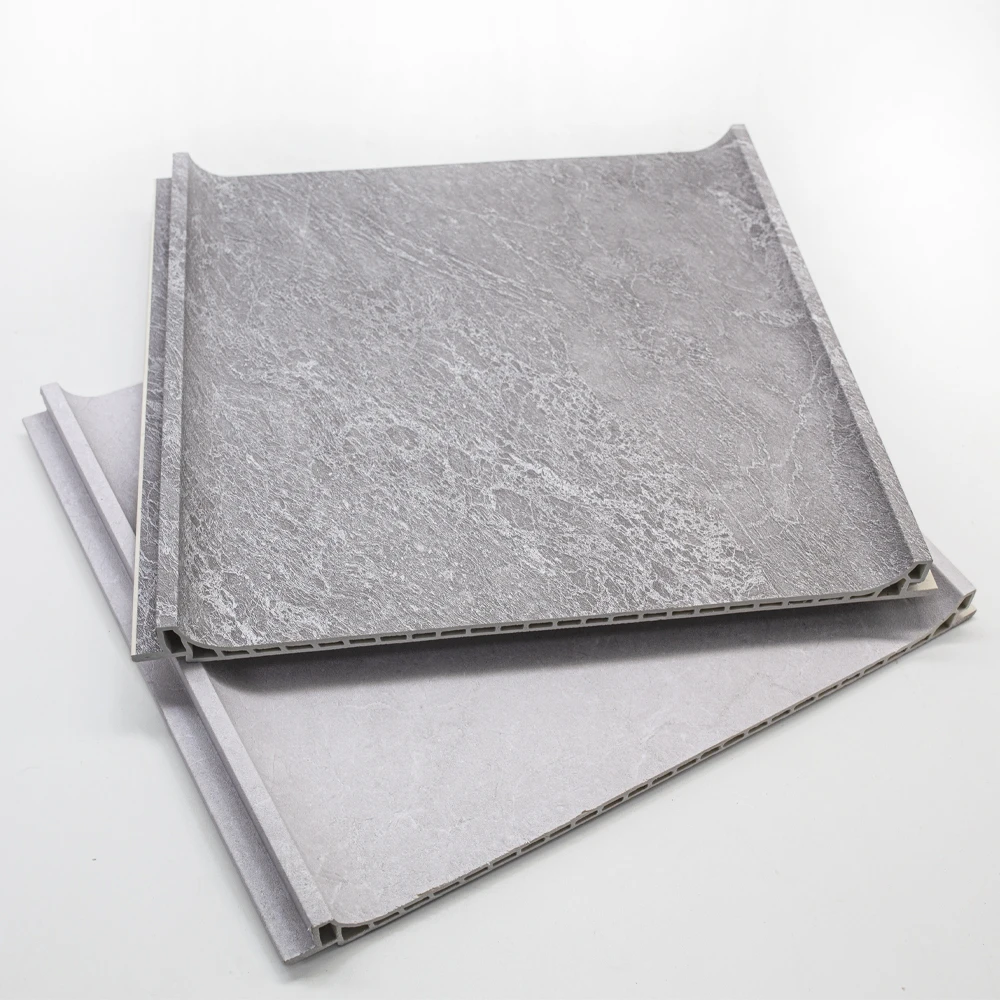 現代の屋内壁パネル工場 家庭用インテリア用の防水木質プラスチック複合装飾 WPC 壁パネルを提供